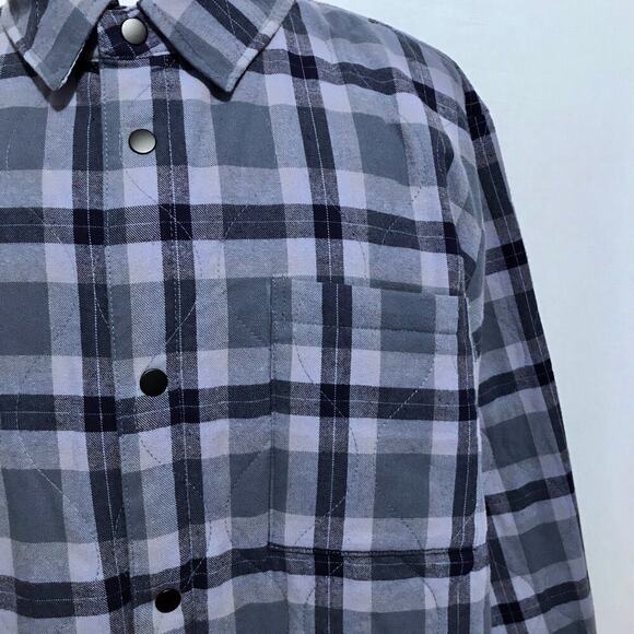 And Now This NWT Plaid Shirt Jacket Men XL - Picture 2 of 13
